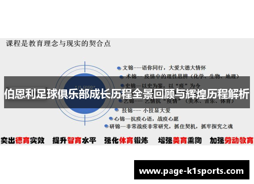 伯恩利足球俱乐部成长历程全景回顾与辉煌历程解析