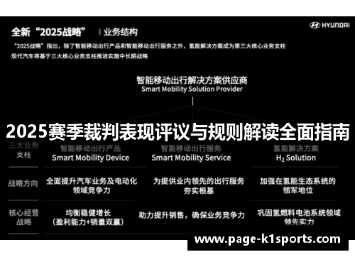 2025赛季裁判表现评议与规则解读全面指南