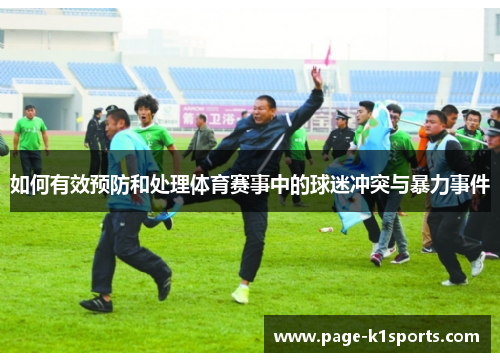如何有效预防和处理体育赛事中的球迷冲突与暴力事件