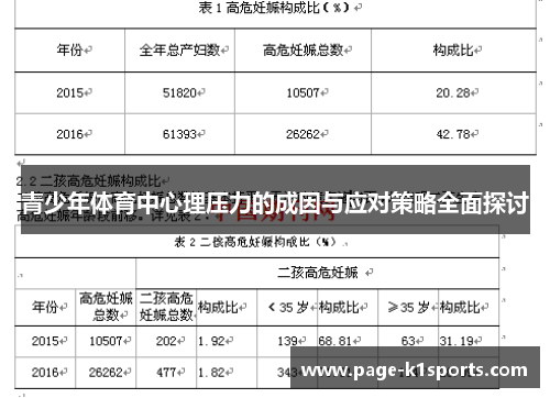 青少年体育中心理压力的成因与应对策略全面探讨